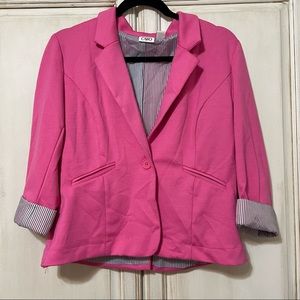 Cato medium hot pink blazer